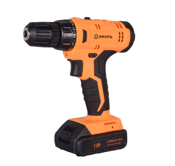 Дрель-шуруповерт аккумуляторная ДА-12-2к (Li-ion) (2,0 А/ч) Вихрь