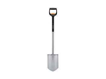 Лопата штыковая телескопическая закругленная Xact FISKARS