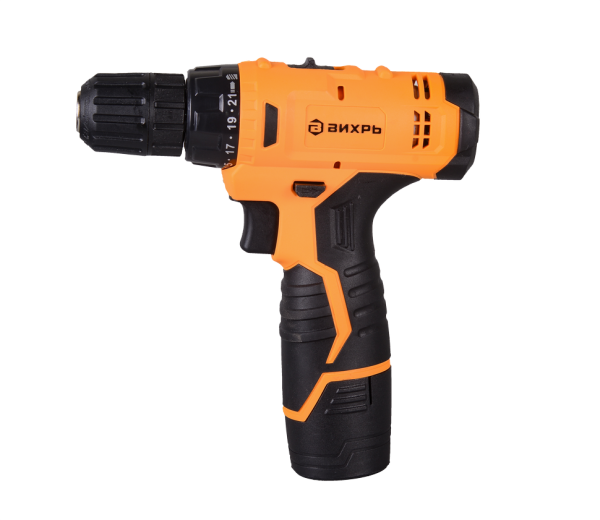Дрель-шуруповерт аккумуляторная ДА-12Л-2К (2,0 А/ч) Вихрь