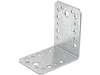 40х90х90 мм C 2,0 мм Уголок крепежный белый цинк (20 шт.)