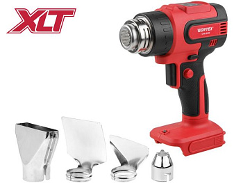 Аккумуляторная термовоздуходувка WORTEX CHG 5518 в кор. ALL1 XLT SOLO 18 В, 1 скор., 300-550 °C