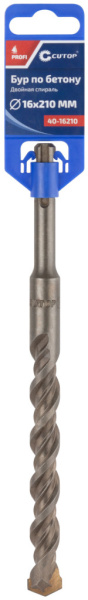 16x150/210 мм Бур по бетону SDS-plus Cutop Profi 40-16210