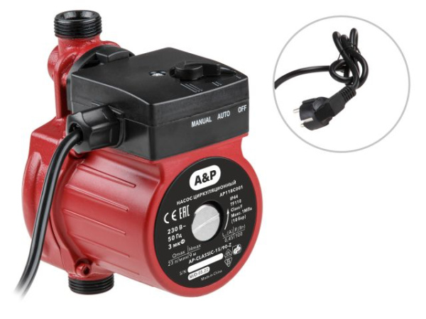 Насос циркуляционный CLASSIC-15/90-Z, A&P 