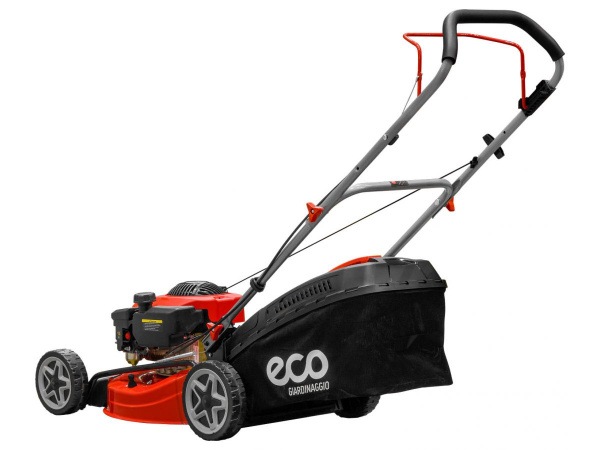 Газонокосилка бензиновая ECO LG-534 (4.0 л.с., шир. 46 см, ручной привод, мульчи