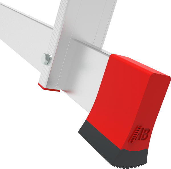 Индустриальная передвижная складная лестница-стремянка с платформой 5 ступеней NV5540 Новая высота 5540105