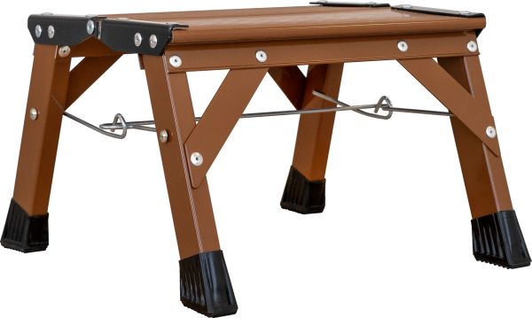 Подставка коричневая алюминиевая с площадкой 260 мм NV 2127 Новая высота 2127201-051