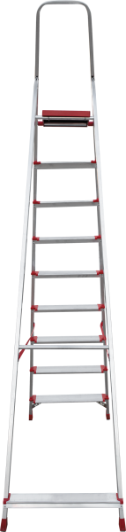 Стремянка профессиональная алюминиевая 9 ступеней 130 мм NV3117 Новая высота 3117109