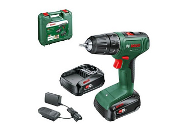 Аккумуляторная дрель-шуруповерт BOSCH EasyDrill 18V-40 в кейсе 
