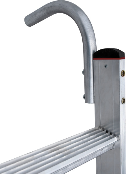 Лестница профессиональная 8 ступеней с зацепами NV3215 Новая высота 3215108