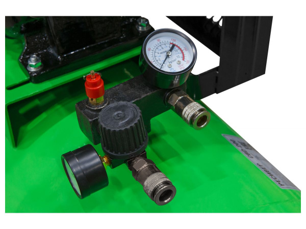 Компрессор ECO AE-2005-2 (580 л/мин, 8 атм, ременной, масляный, ресив. 200 л, 380 В, 3.00 кВт)