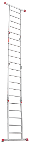 Лестница-трансформер профессиональная 4x5 ступеней 80 мм ширина 500 мм NV3324 Новая высота 3324405