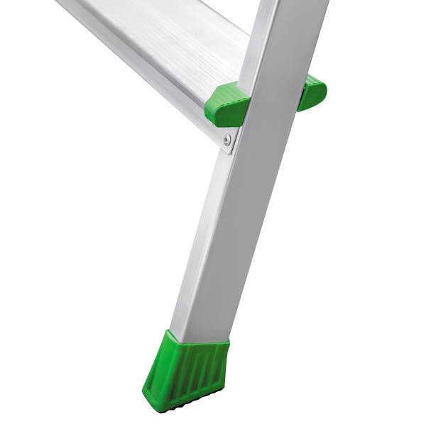 Стремянка алюминиевая двухсторонняя 2x2 ступени площадка 260мм  NV 212 Новая высота 2120202