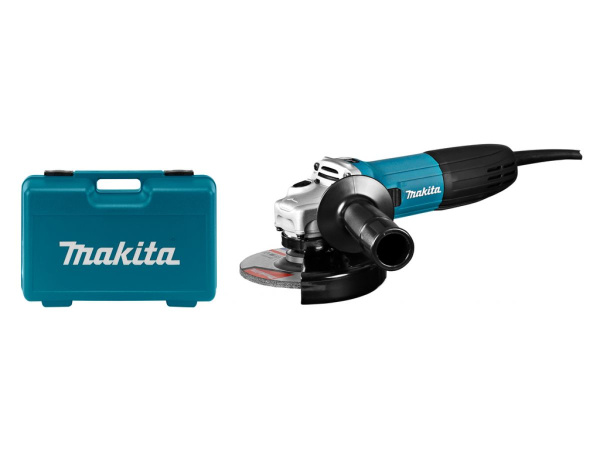 Одноручная углошлифмашина MAKITA GA 5030 RK в кейсе 