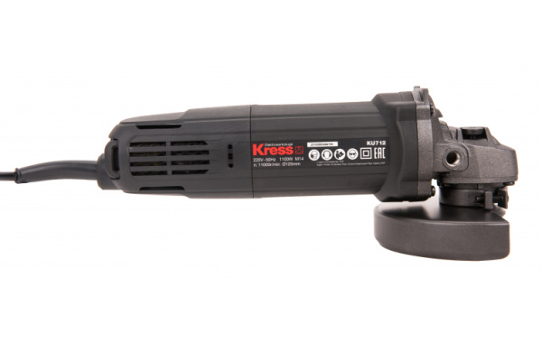 Углошлифовальная машина Kress KU712, 1100Вт, 125мм