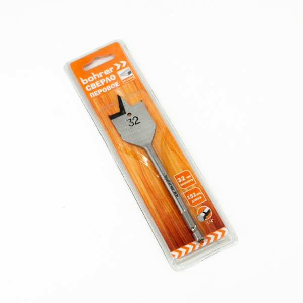 32х152 мм Сверло перовое по дереву Bohrer 31732152