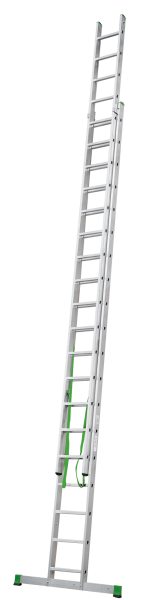 Лестница алюминиевая двухсекционная 2x19 ступеней NV2220 Новая высота 2220219