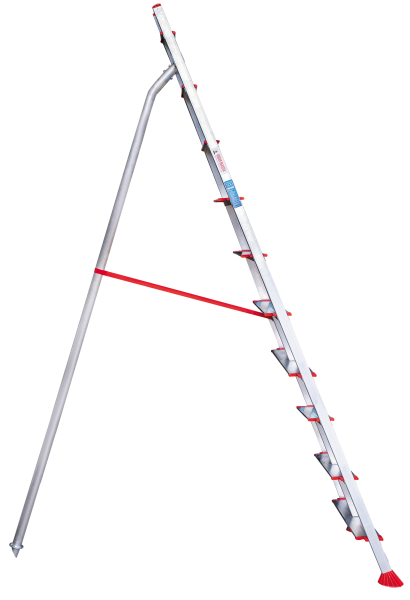 Стремянка алюминиевая садовая 10 ступеней 130 мм NV 3199 Новая высота 3199110