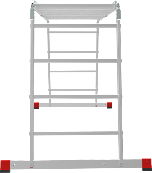 Лестница-трансформер профессиональная 4x4 ступеней ширина 650 мм NV3322 Новая высота 3322404