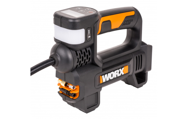 Насос аккумуляторный с фонарем WORX WX092.9 20В, без АКБ и ЗУ