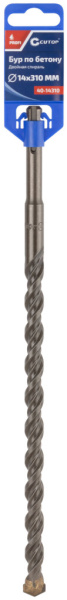 14x250/310 мм Бур по бетону SDS-plus Cutop Profi 40-14310