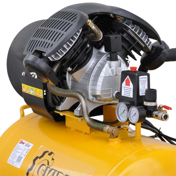 Воздушный компрессор SKIPER AR100V (до 440 л/мин, 8 атм, 100 л, 230 В, 2.2 кВт)