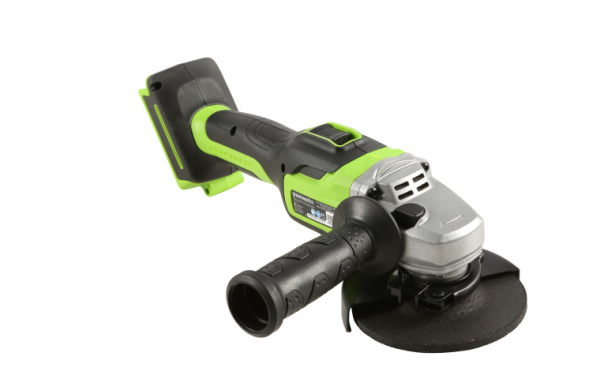 Угловая шлифовальная машина аккумуляторная Greenworks GD24AGK2 24В (в комплекте с АКБ 2А/ч + ЗУ)
