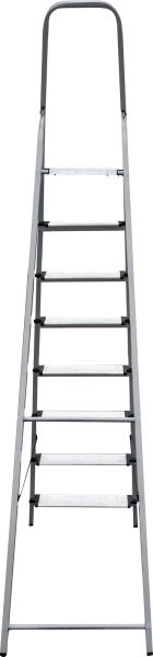 Стремянка алюминий-сталь 8 ступеней 130 мм NV1137 Новая высота 1137108