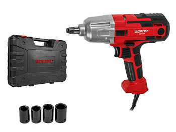 Гайковерт электрический WORTEX WR 4560 в чем. 400 Н*м, 450 Вт, 2800 об/мин 