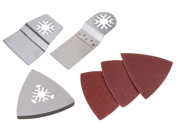 Виброшлифмашина WORTEX SS 1920 в кор. + набор насадок (200 Вт, 10000 ход/мин, три насадки (дельта, вибро и эксцентрик))