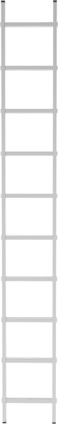 Лестница алюминиевая односекционная 10 ступеней NV 221 Новая высота 2210110