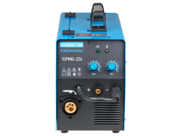 Полуавтомат сварочный Solaris TOPMIG-226 с горелкой 3 м