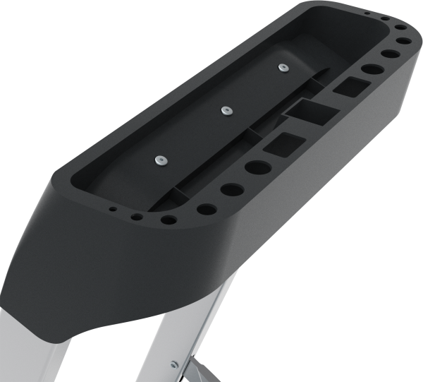 Стремянка стальная 3 ступени c органайзером NV1155 Новая высота 1155103