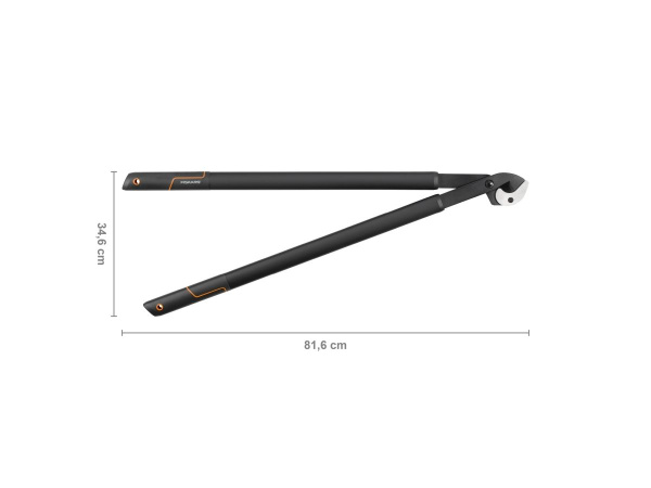 Сучкорез контактный L39 FISKARS SingleStep c загнутыми лезвиями большой 