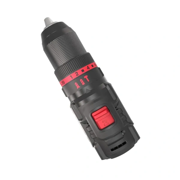 Аккумуляторный шуруповерт бесщеточный ударный KRESS KUС30.1, 20В, 60Нм, 2Ач х 2, ЗУ 2А, сумка