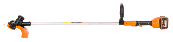 Триммер аккумуляторный WORX WG183E, 40В, 33 см, 2Ач х 2, двойное ЗУ