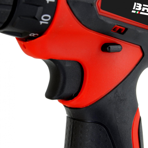 Аккумуляторная дрель-шуруповерт BRADO DF330B-2 (2 ск, Li-ion 12В, 2 акк, 1,5 А/ч, кейс)