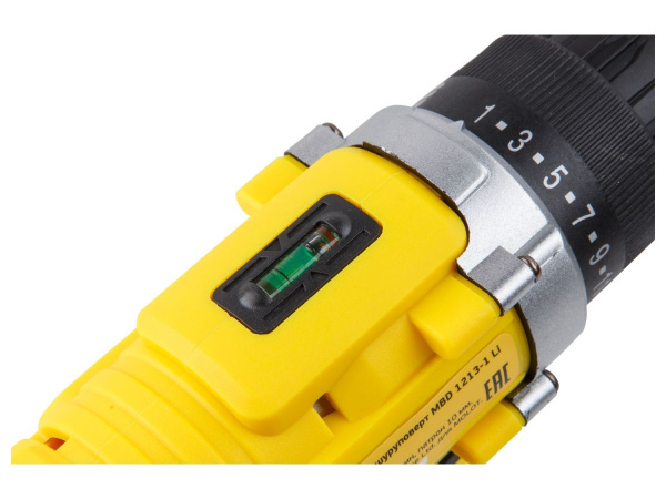 Аккум. дрель-шуруповерт MOLOT MBD 1213-1 Li в кор. (12.0 В, 1 акк., 1.3 А/ч Li-Ion, 1 скор., 20 Нм, шурупы до 6 мм)