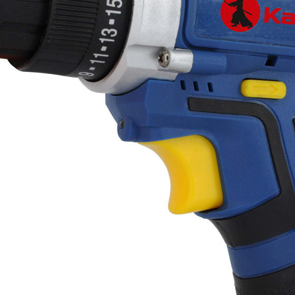 Аккумуляторная дрель-шуруповерт KATANA PROdrive 1215 (12В, 2 акк, 1,5 А/ч Li-ion  2 ск, 19Нм, кейс)