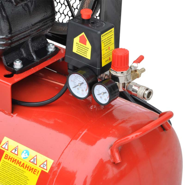 Воздушный компрессор BRADO IBL3100V (до 380 л/мин, 8 атм, 100 л, 230 В, 2.2 кВт)