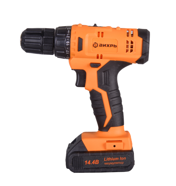 Дрель-шуруповерт аккумуляторная ДА-14Л-2KА (ДА-14Л-2K) (1,5 А/ч) Вихрь