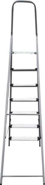 Стремянка алюминий-сталь 7 ступеней 130 мм NV1137 Новая высота 1137107