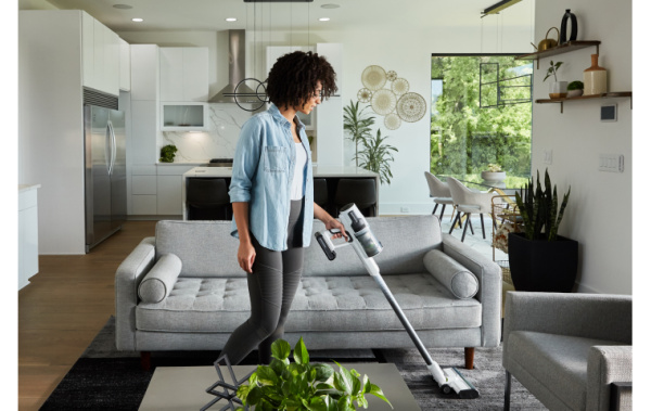 Пылесос аккумуляторный вертикальный Greenworks GD24SVK4D White 24В (в комплекте АКБ 4А/ч + ЗУ)