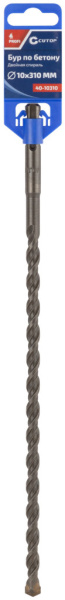 10x250/310 мм Бур по бетону SDS-plus Cutop Profi 40-10310