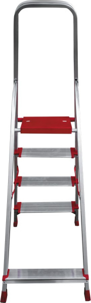 Стремянка профессиональная алюминиевая 4 ступени 130 мм NV3117 Новая высота 3117104