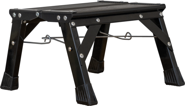 Подставка черная алюминиевая с площадкой 260 мм NV 2127 Новая высота 2127201-011