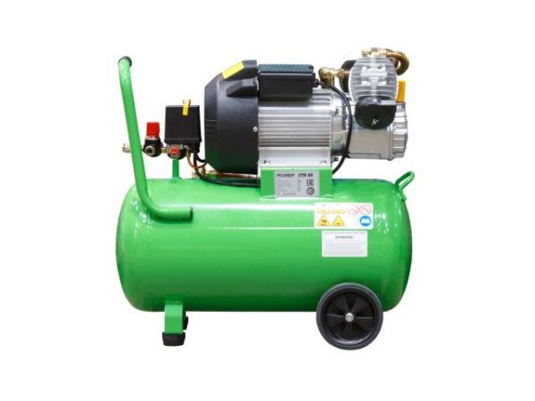 Компрессор ECO AE-502-3 (440 л/мин, 8 атм, коаксиальный, масляный, ресив. 50 л, 220 В, 2.20 кВт)