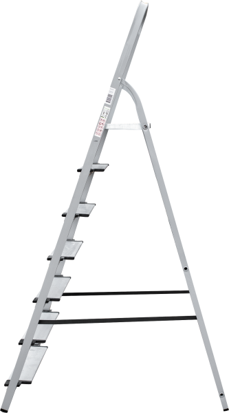 Стремянка алюминий-сталь 7 ступеней 130 мм NV1137 Новая высота 1137107