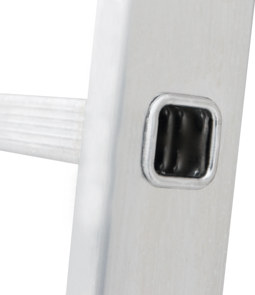 Лестница алюминиевая односекционная 6 ступеней NV 121 Новая высота 1210106