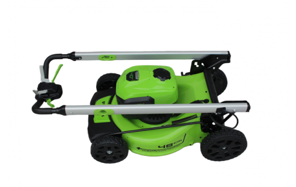 Газонокосилка аккумуляторная самоходная Greenworks GD40LM48SPK4 48см 40В (в комплекте АКБ 4 А/ч + ЗУ)