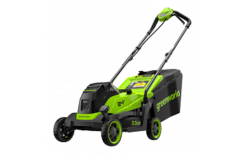 Газонокосилка аккумуляторная GD24LM331 33см 24В Greenworks
